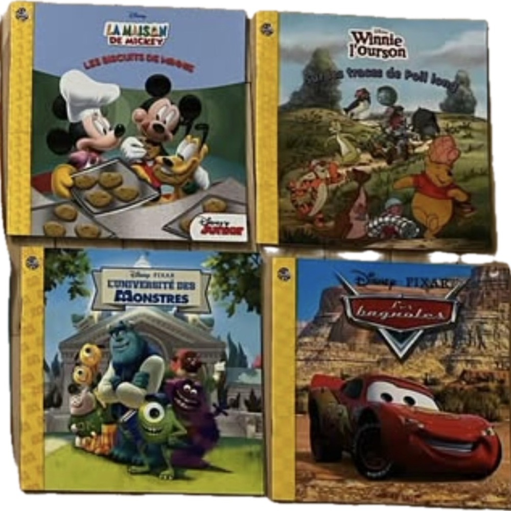 NOT AVAILABLE 10x Kids French Disney and Marvel Kids Storybook Set